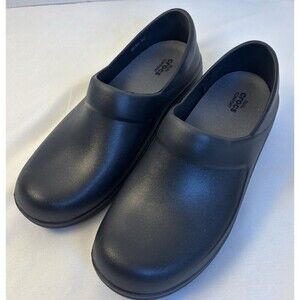 CROCS Neria Pro II Work Clogs Slip Resistant Nurse Shoes Women’s 9 Comfort Black